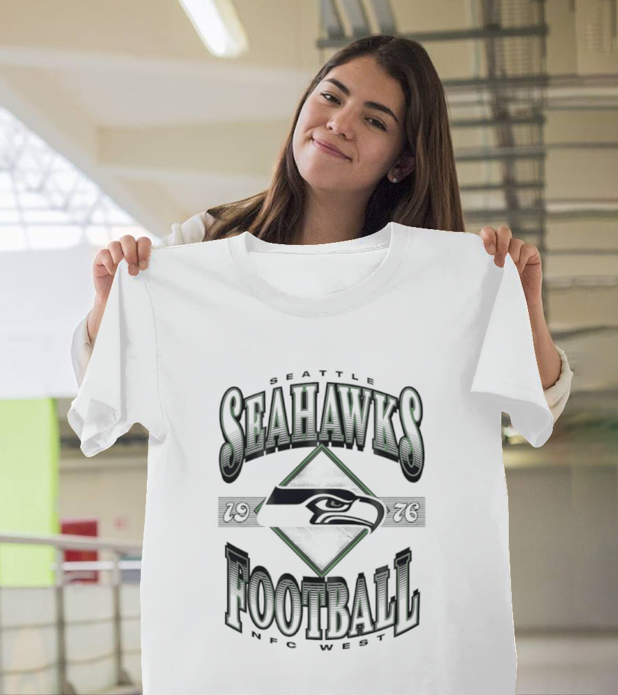 Seahawks 1976 Football NFC West T-Shirt