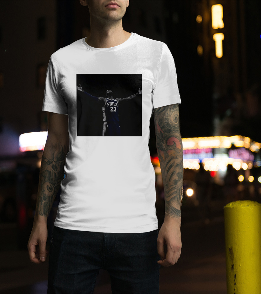 Philadelphia 76ers Number 23 Basketball Star Fan T-Shirt