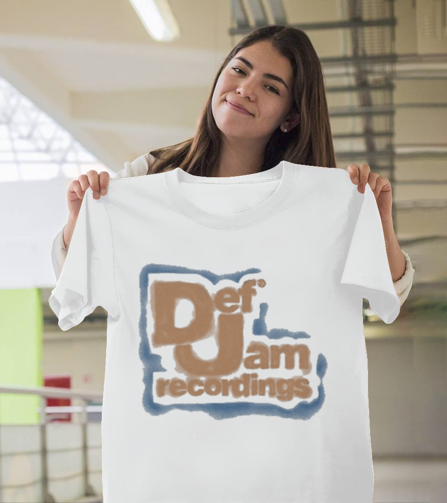 Def Jam Recordings Home Team Classic Music Branding T-Shirt