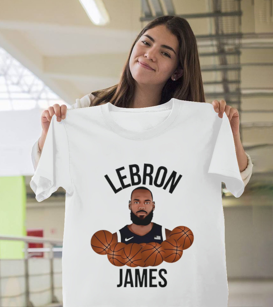 Lebron James Basketball Meme NBA Philadelphia 76ers T-Shirt