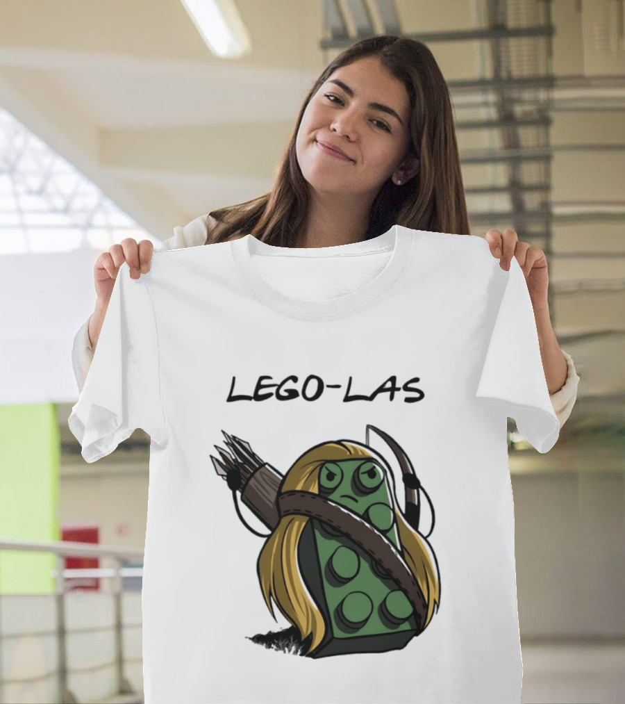 Lego Las Legolas Block Archer Lord Of The Rings T-Shirt