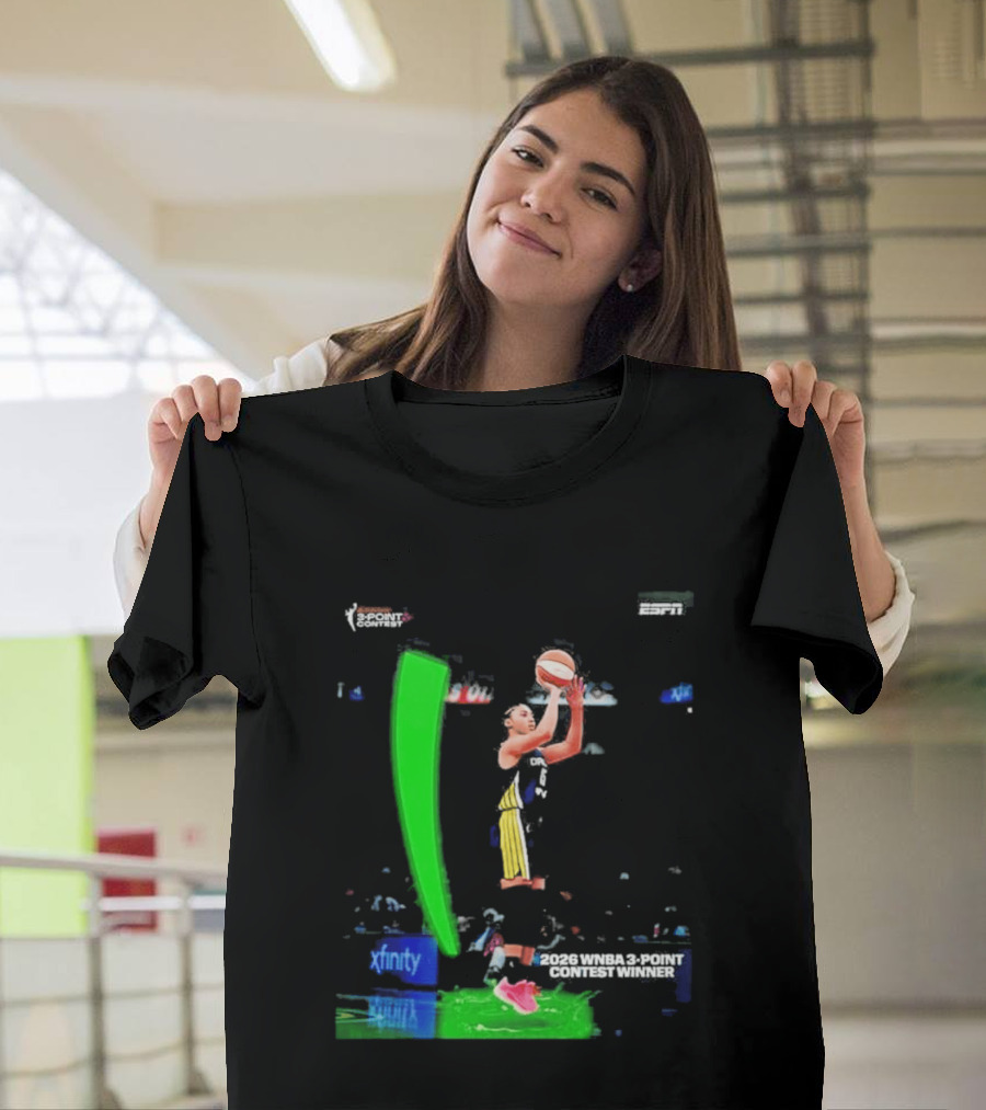 Azzi Fudd State Farm WNBA 3 Point Contest Winner 2026 Xfinity T-Shirt