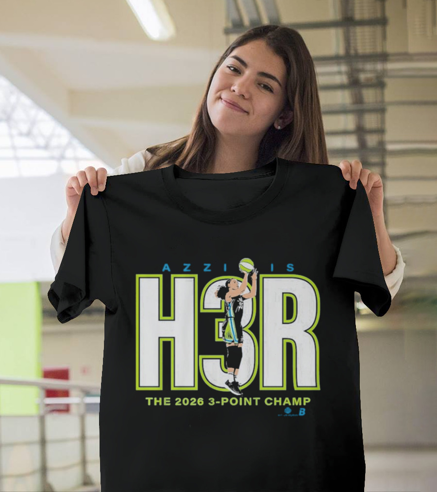 Azzi Is Her H3R The 2026 3 Point Champ T-Shirt