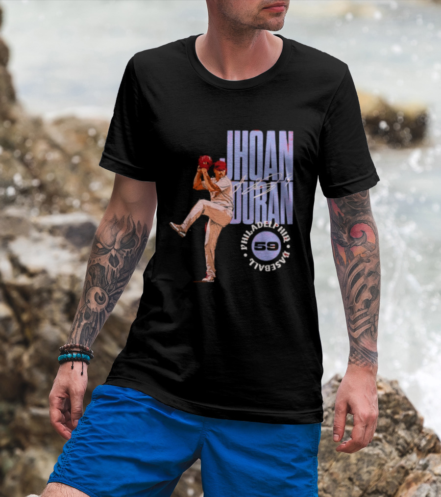Jhoan Duran 59 Philadelphia Phillies MLB T-Shirt