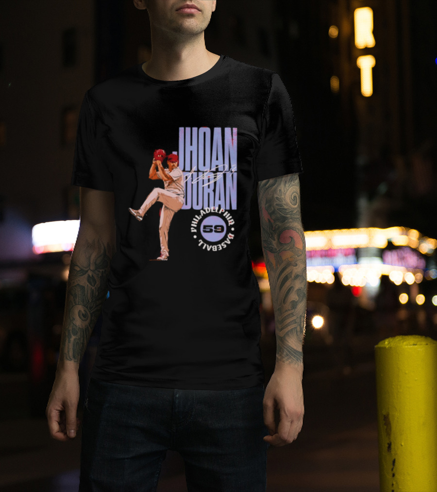 Jhoan Duran 59 Philadelphia Phillies MLB T-Shirt