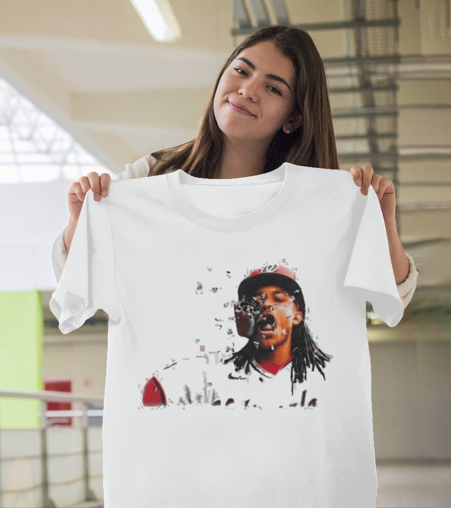 Keibert Ruiz CJ Abrams MLB Sunflower Celebration T-Shirt