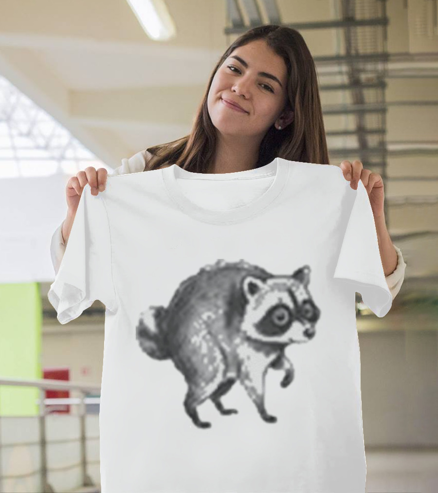 Raccoon Ust Jimothy Viral Meme Animal T-Shirt