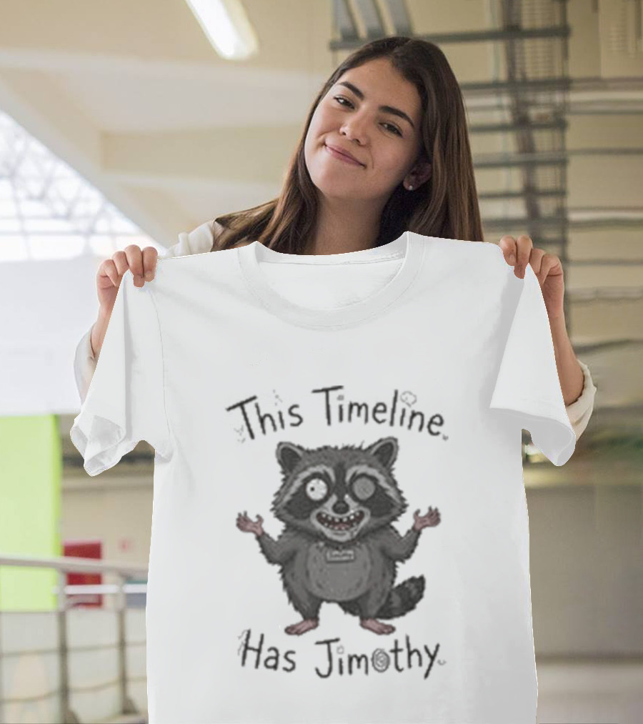 This Timeline Has Jimothy Viral Seattle Raccoon T-Shirt