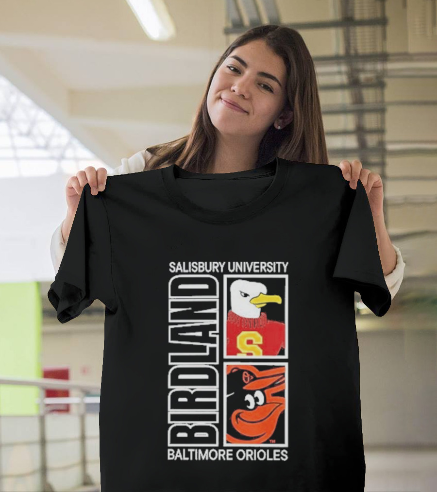 Salisbury University Birdland Night Baltimore Orioles 2026 T-Shirt