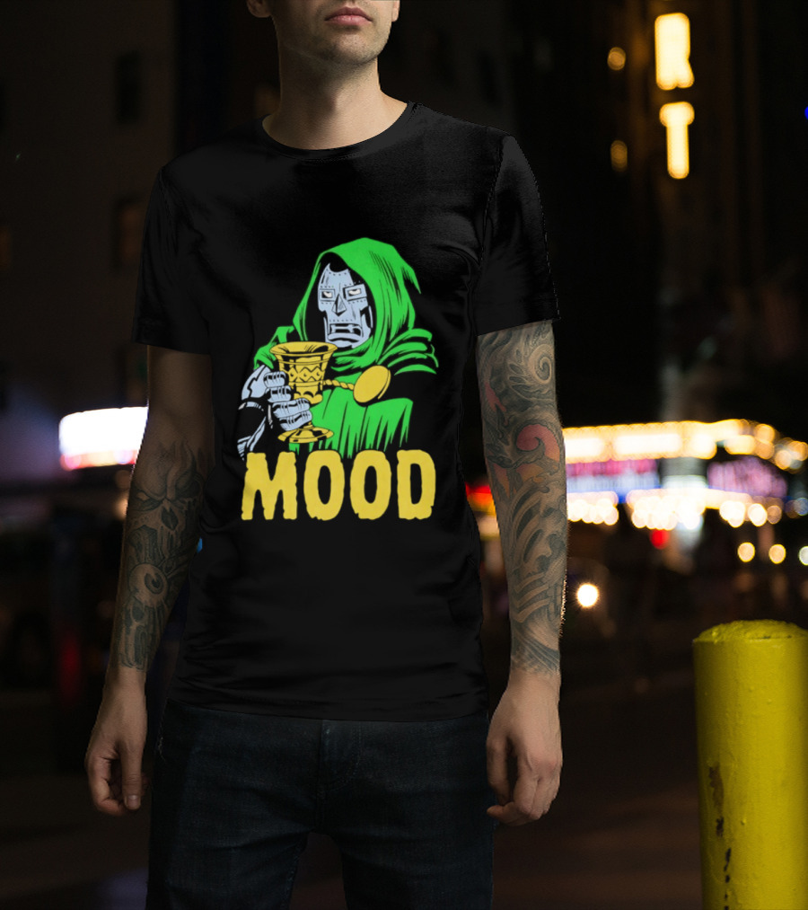 Doctor Doom Mood Marvel Villain Comic Book T-Shirt