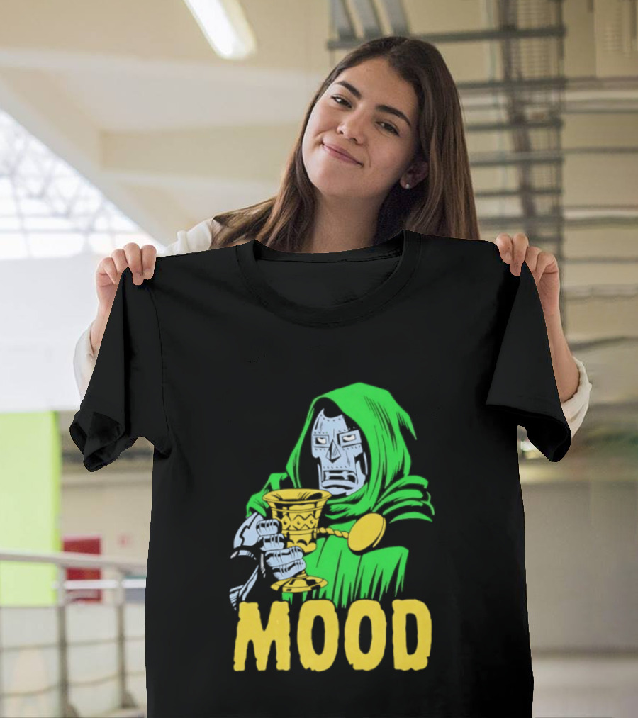 Doctor Doom Mood Marvel Villain Comic Book T-Shirt
