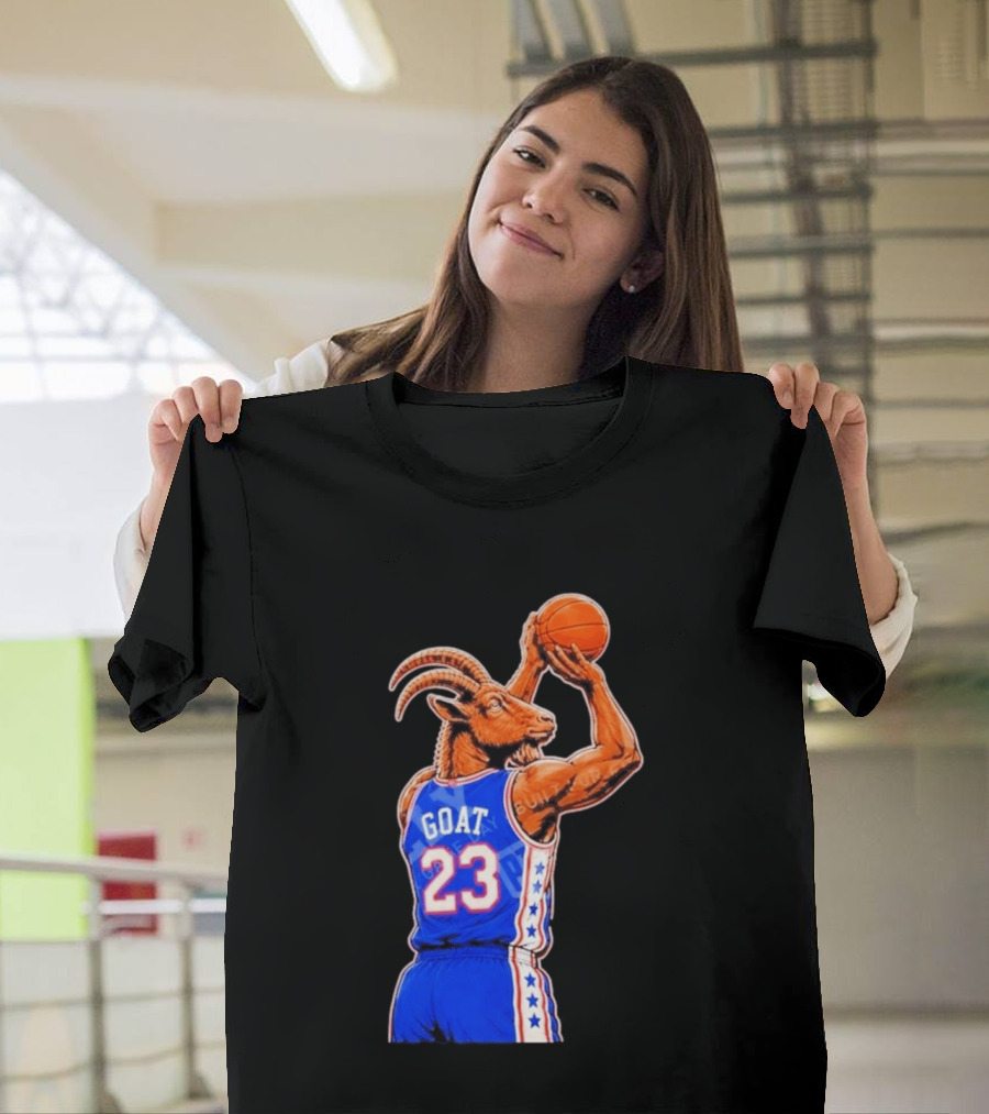 GOAT 23 Basketball Player Jersey Sports Inspired By Iconic NBA Stars T-Shirt