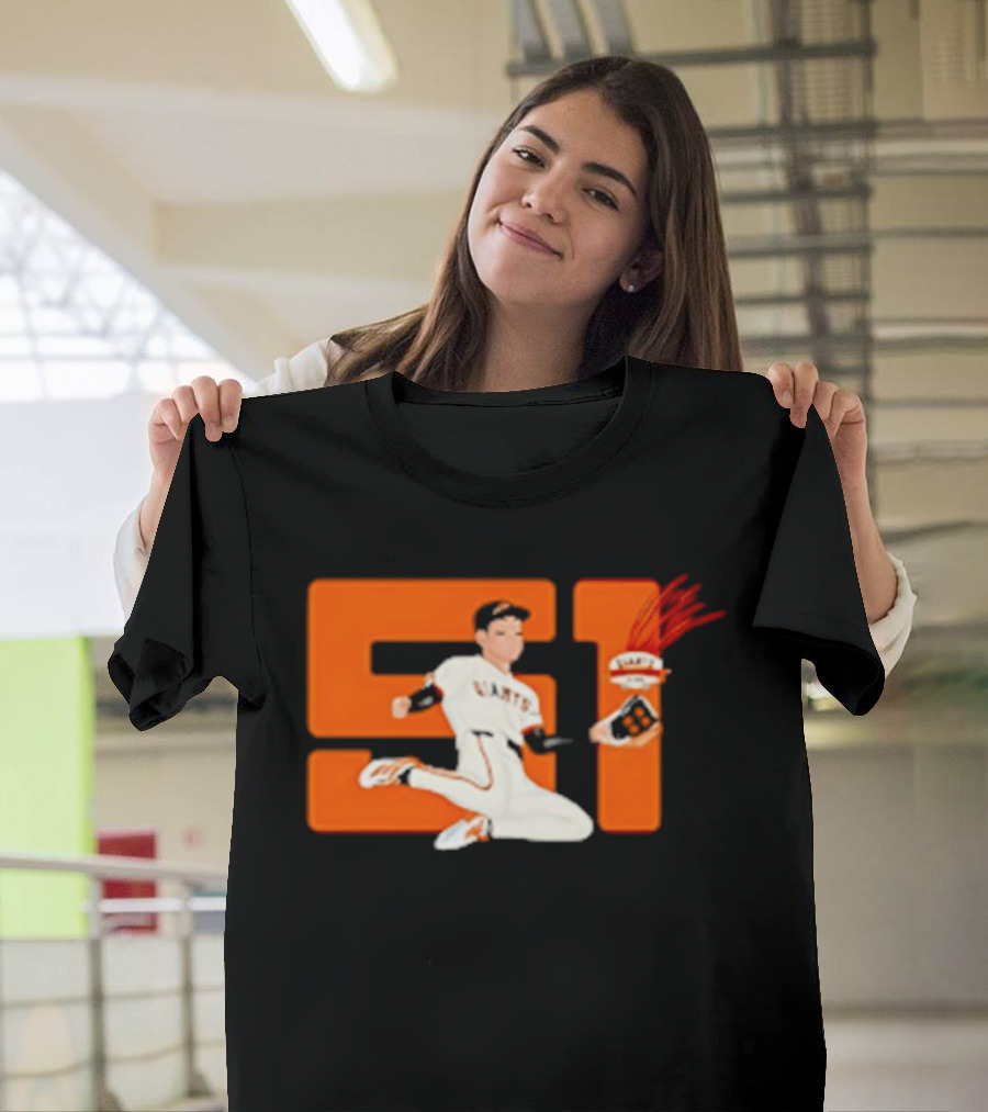 San Francisco Giants Jung Hoo Lee No 51 Baseball Player Comic T-Shirt