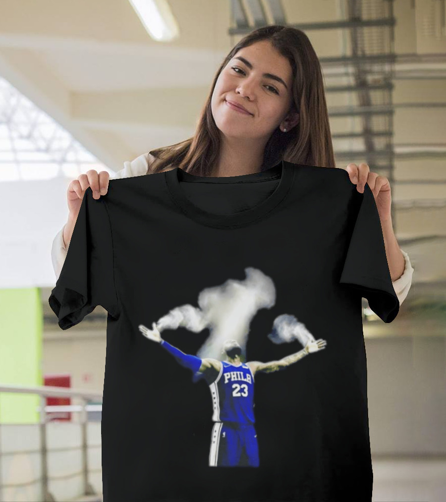 LeBron James 23 Philly Celebration Moment Philadelphia 76ers T-Shirt