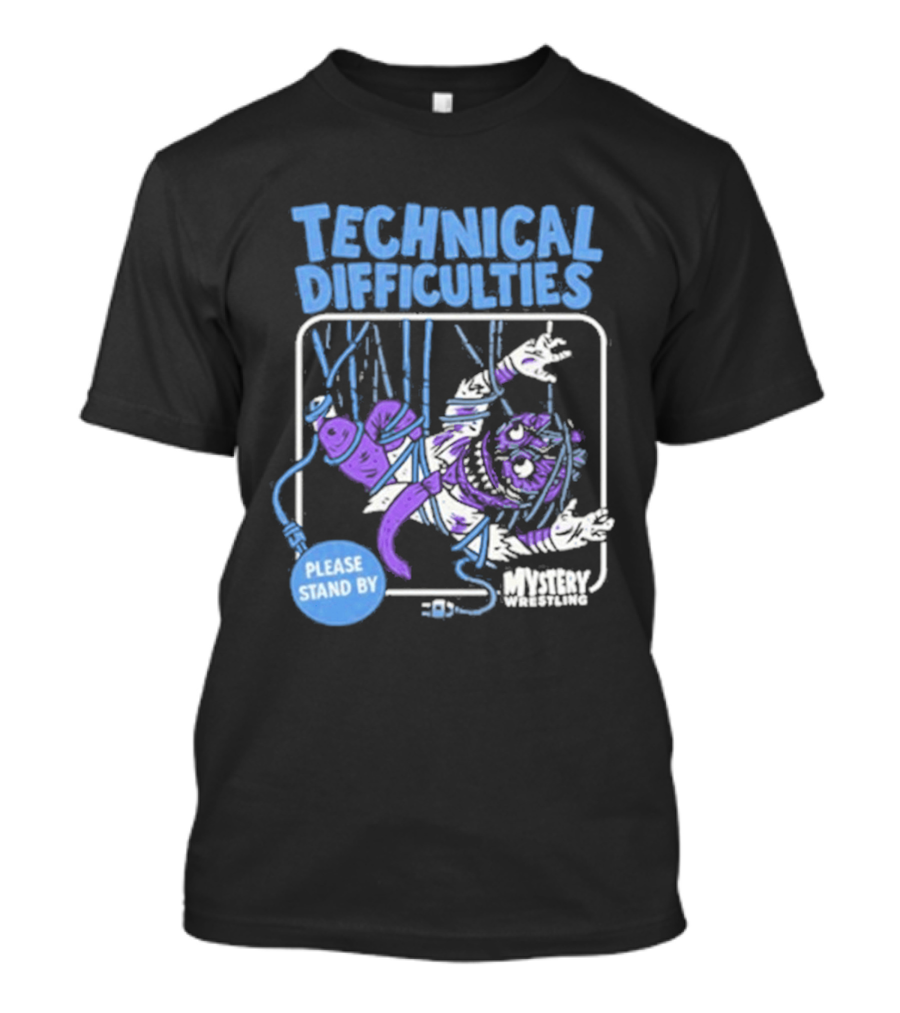 Technical Difficulties Please Stand By Monster Mashup T-Shirt