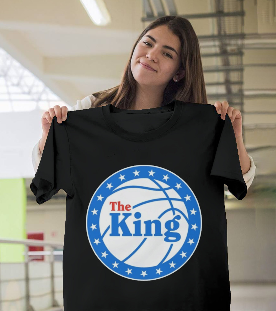 The King Philly Basketball Circle Stars T-Shirt