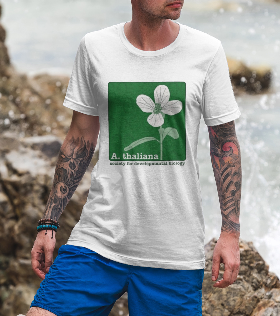 A Thaliana Society For Developmental Biology Flower T-Shirt