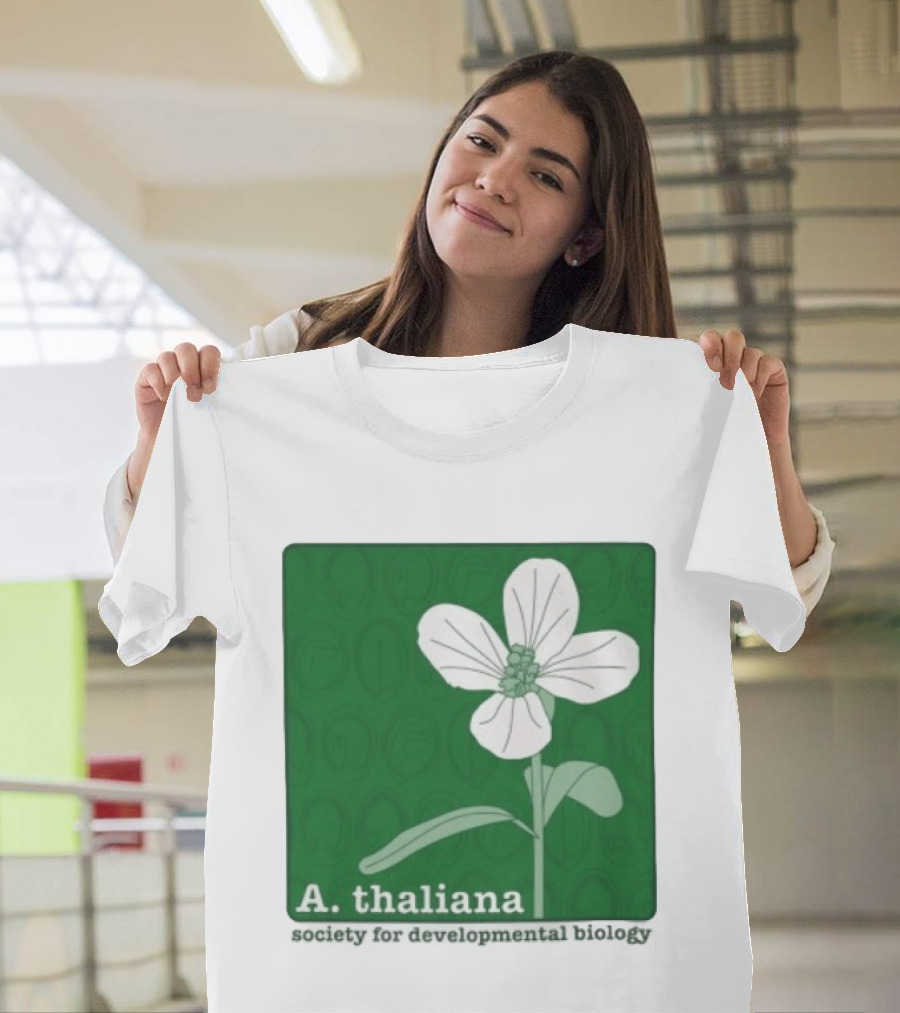 A Thaliana Society For Developmental Biology Flower T-Shirt