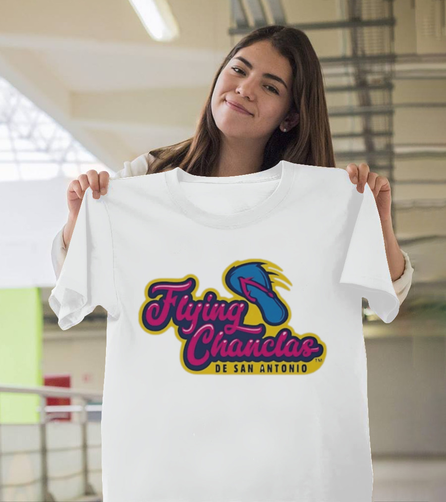 Flying Chanclas De San Antonio Baseball Team Fan T-Shirt