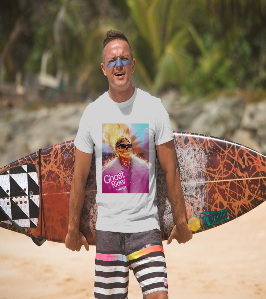 Ryan Gosling Barbie Ghost Rider Filmed For IMAX T-Shirt