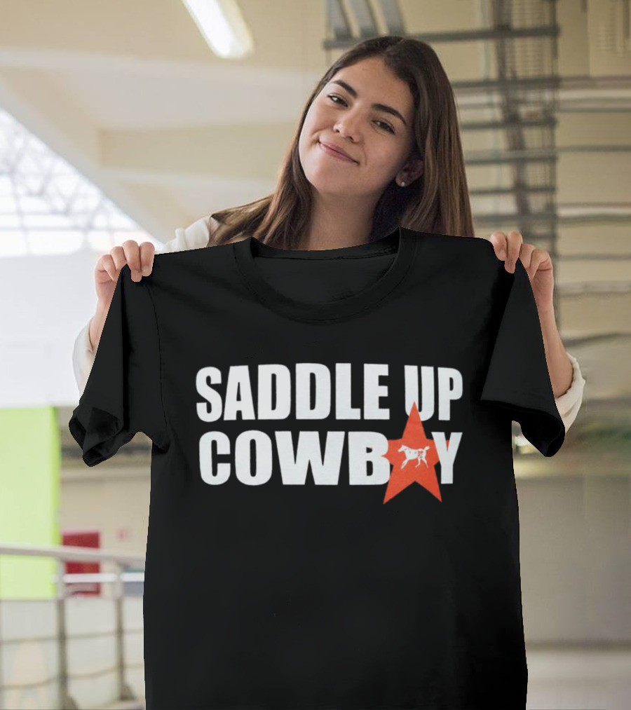 Saddle Up Cowboy Star Trucker Hat Cailin Russo Music Shop T-Shirt