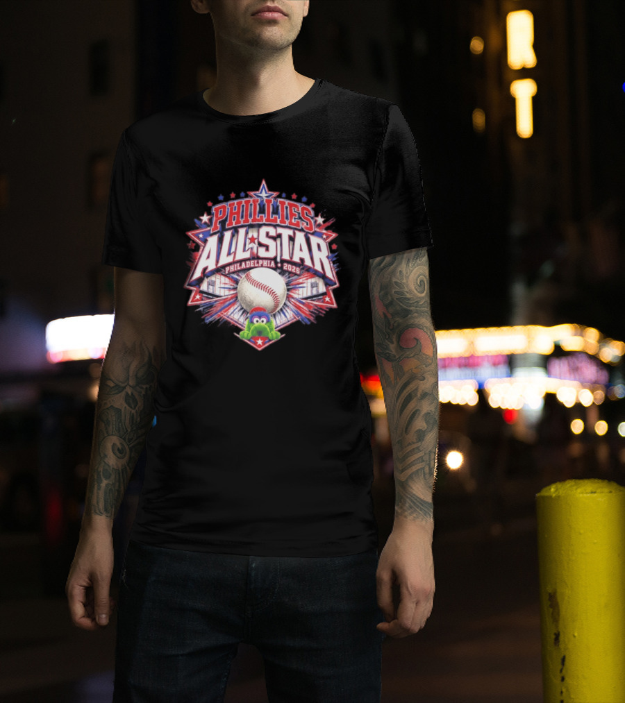Phillies All Star Philadelphia 2026 MLB Baseball Phanatic T-Shirt
