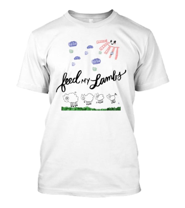 2819 Store Feed My Lambs Sheep Clouds Sun T-Shirt