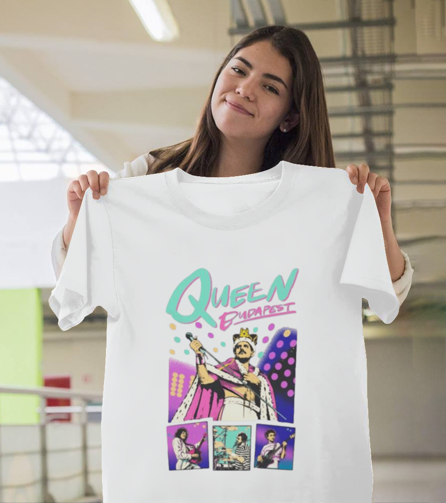 Queen Budapest Anniversary Vest 40th Pop Concert T-Shirt