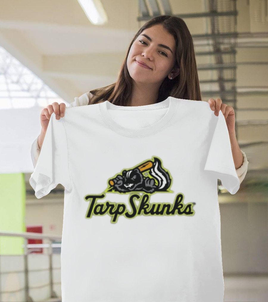 Tarp Skunks Minor League Baseball Team T-Shirt