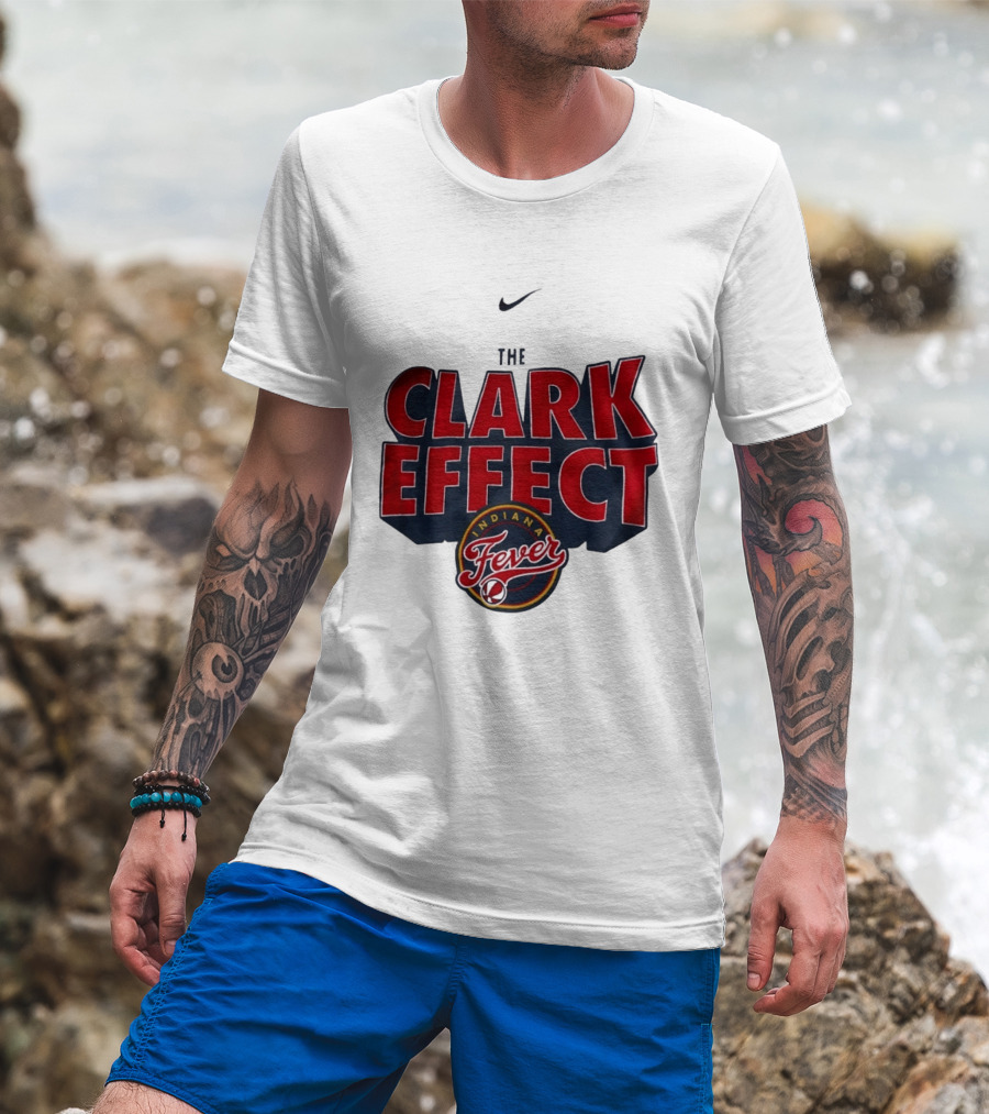The Clark Effect Indiana Fever Nike Basketball T-Shirt