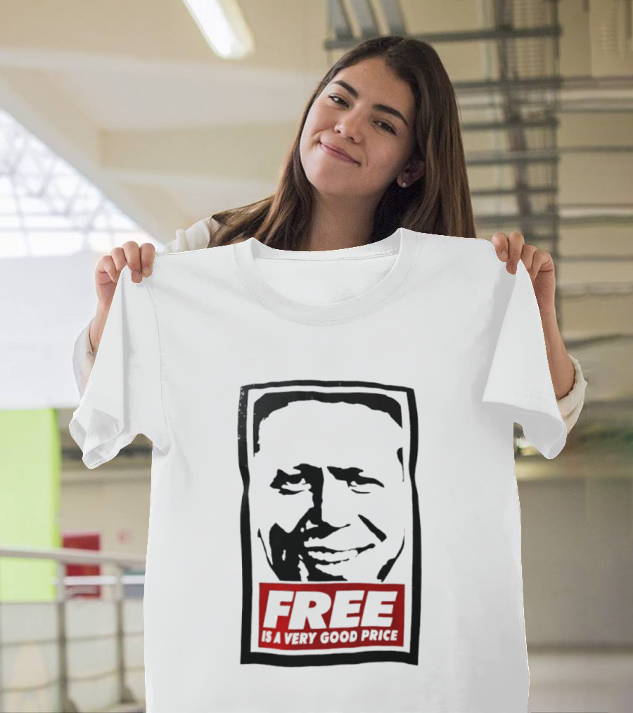 Tom Peterson Free Is A Very Good Price T-Shirt