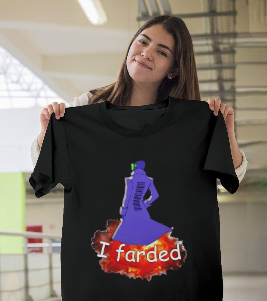 I Farded Meme Comedy Explosion Humor T-Shirt