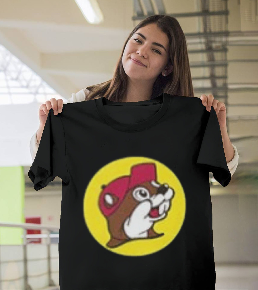 Buc Ee's Fresh Brisket On The Board Two Sided Beavers Texas BBQ T-Shirt
