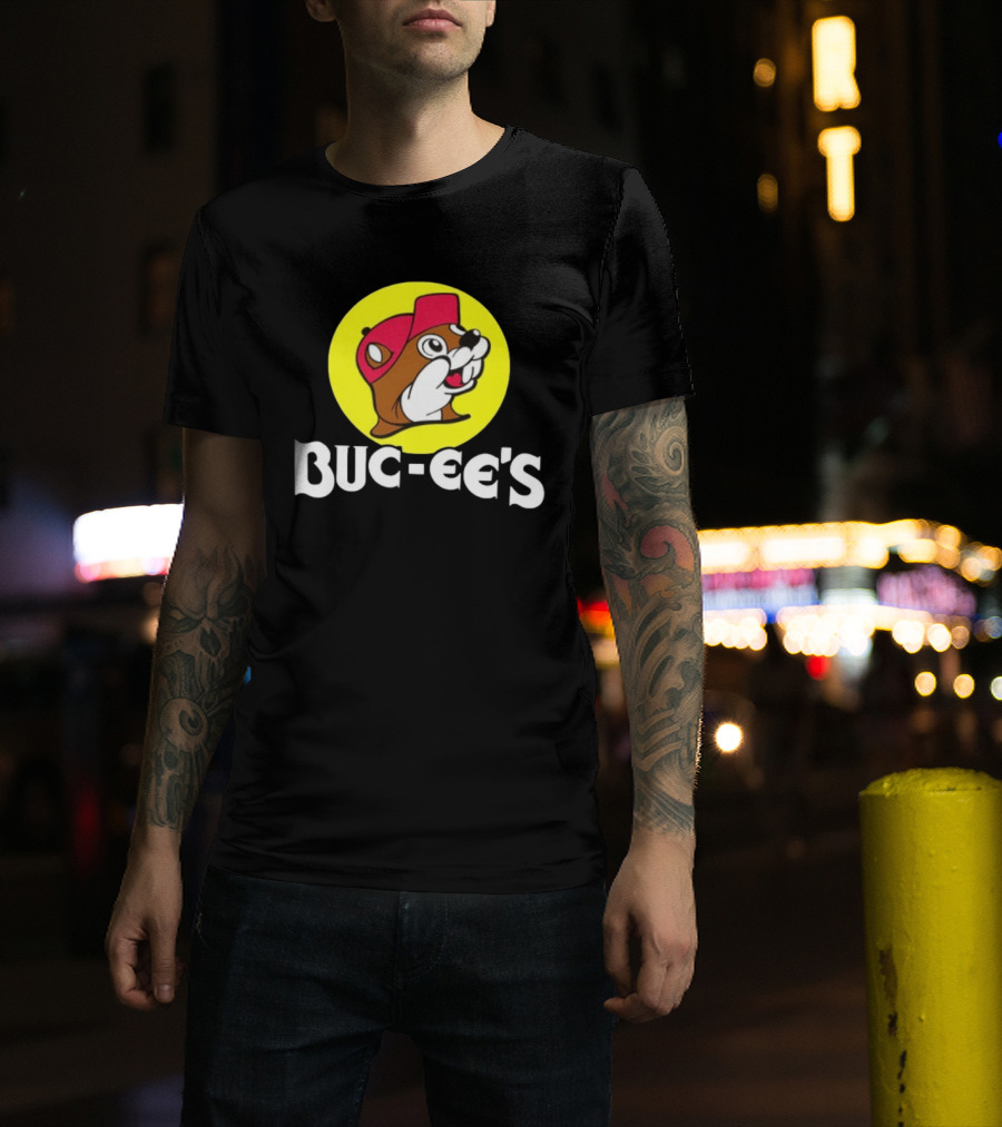Buc Ee's I Like Big Buc's And I Cannot Lie Two Sided T-Shirt