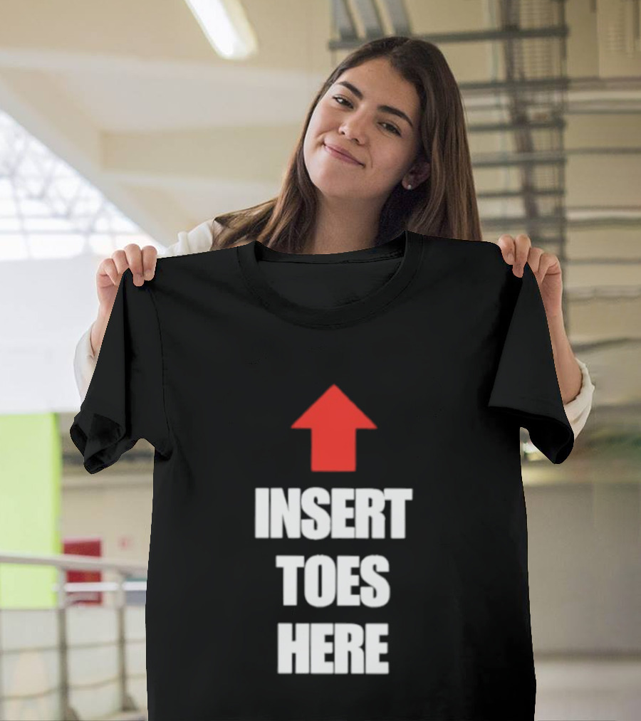 Insert Toes Here Red Arrow Top T-Shirt