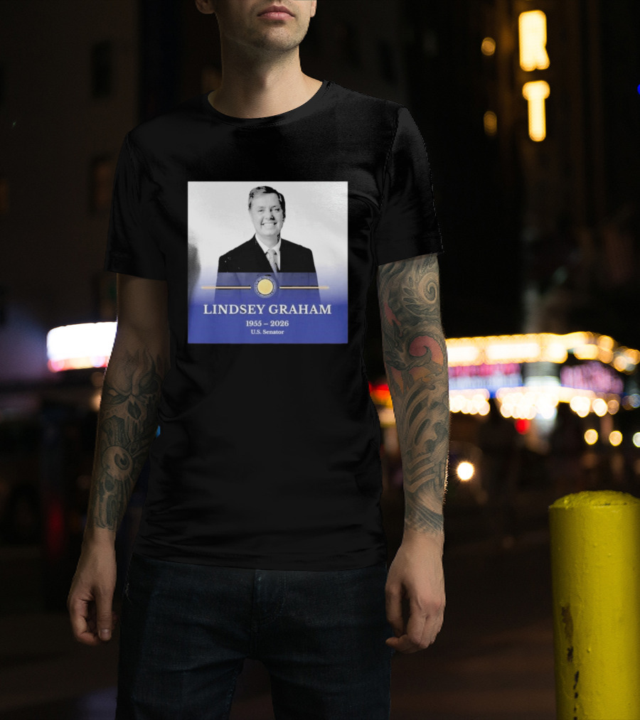 Lindsey Graham 1955 2026 U.S. Senator T-Shirt