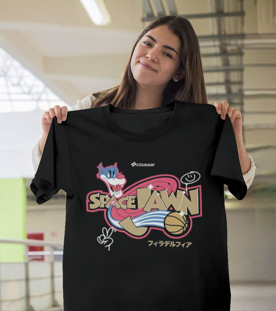 Space Dawn King James 23 Philadelphia 76ers Sylvester T-Shirt