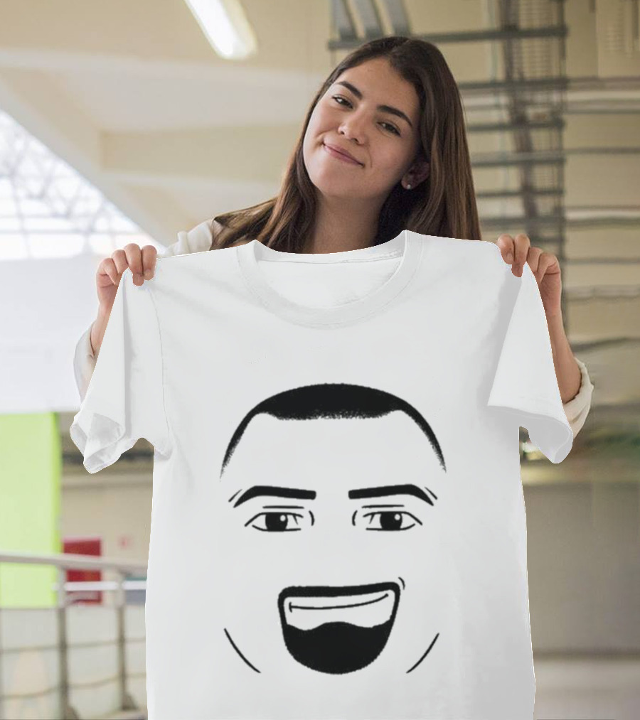 Aldoswag Roblaldo Smiling Face Drawing T-Shirt