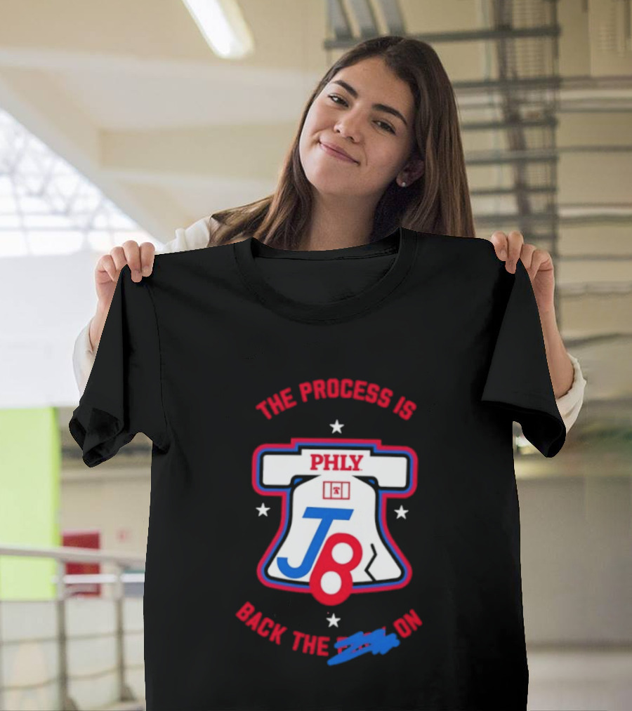 PHLY The Process Is Back Jalen Brunson Philadelphia 76ers T-Shirt