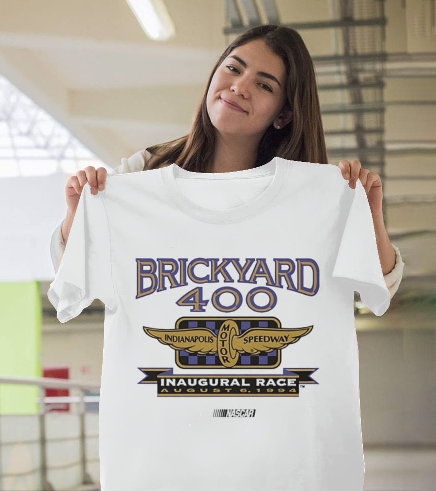 Brickyard 400 Indianapolis Motor Speedway Inaugural Race August 6 1994 NASCAR T-Shirt