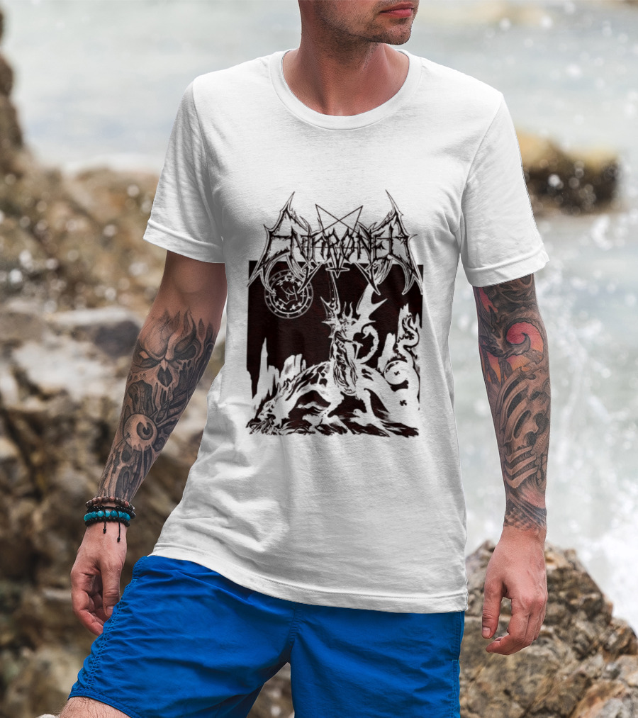 Enthroned Ashspawn Dried Blood Sand Low God's Scourge Of Defent Two Sided T-Shirt