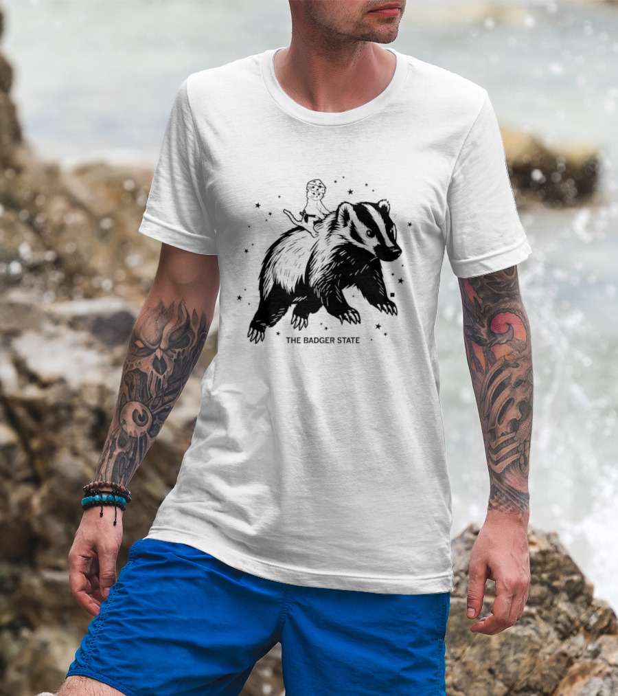 Gary Riding Through The Badger State Adventure In Wisconsin T-Shirt