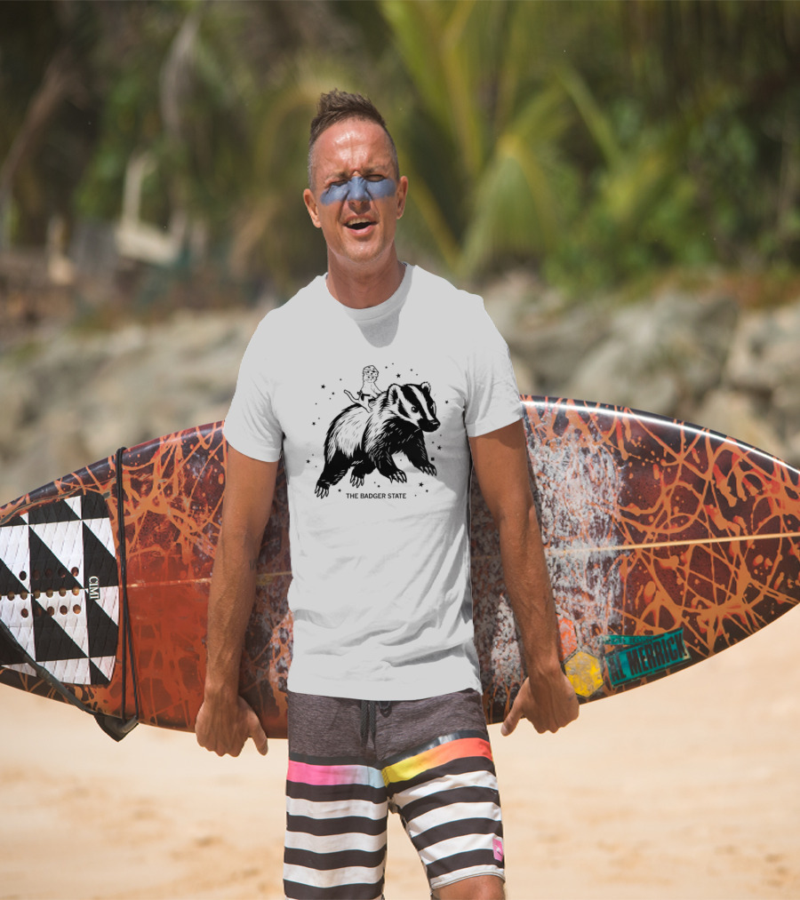 Gary Riding Through The Badger State Adventure In Wisconsin T-Shirt