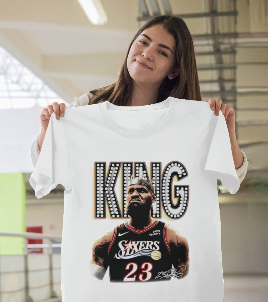 Philadelphia 76ers King James 23 Game Changer T-Shirt