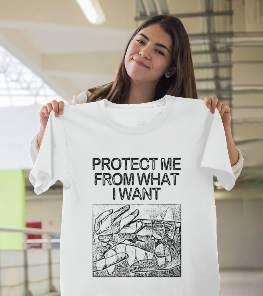 Protect Me From What I Want Jenny Holzer Text And Abstract T-Shirt