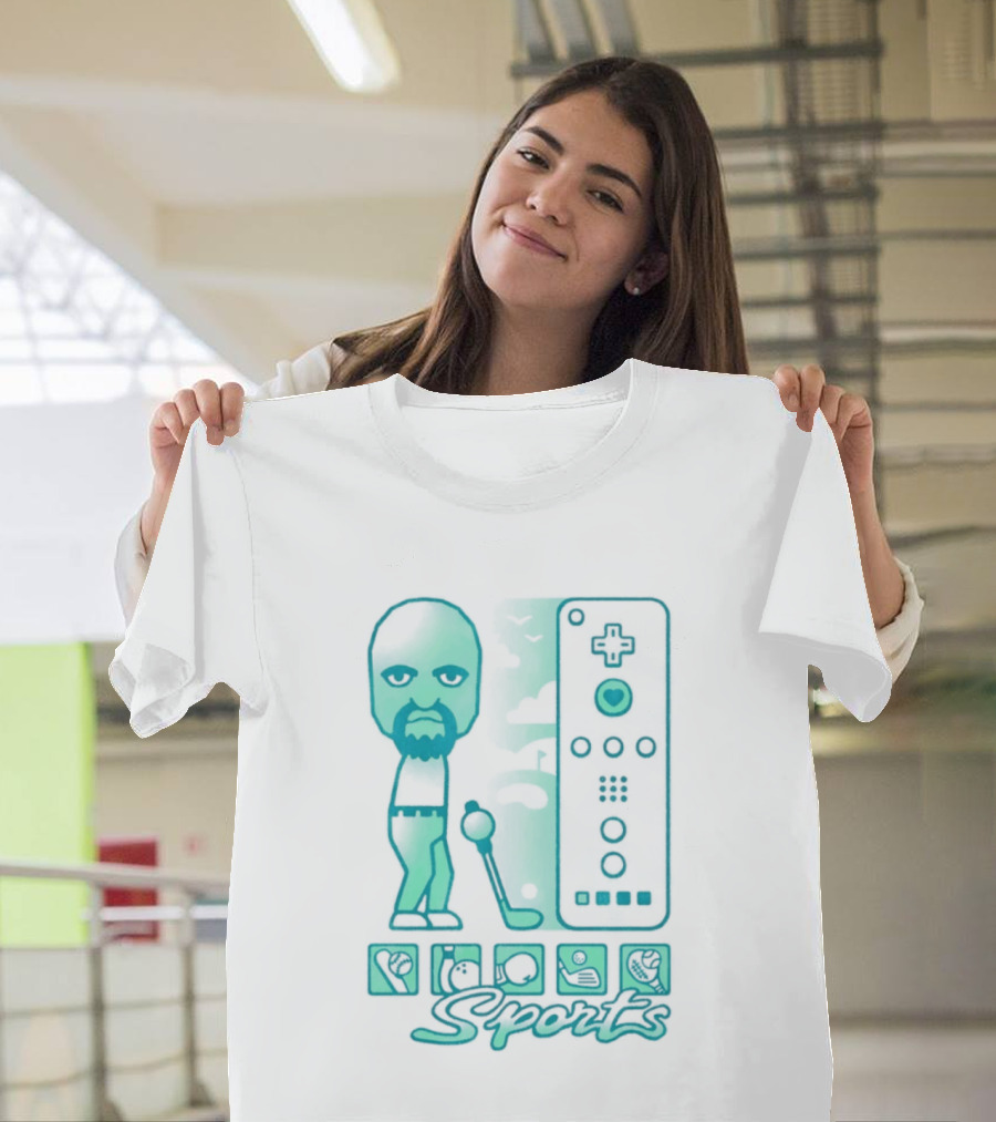 Wii Sports Matt Iconic Character Mii Brawler Bowling Champion T-Shirt