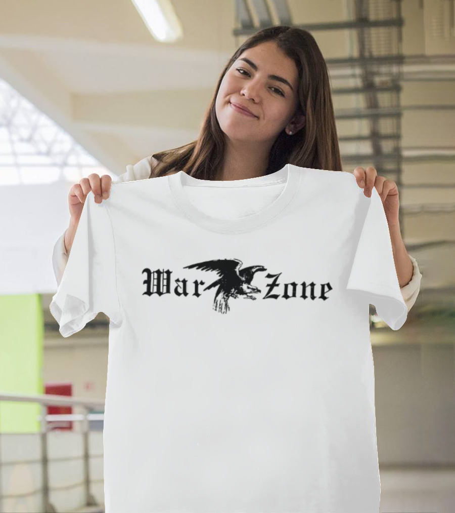 War Zone Dedicated Hardcore Music Movement Never Forget 2 Sided T-Shirt