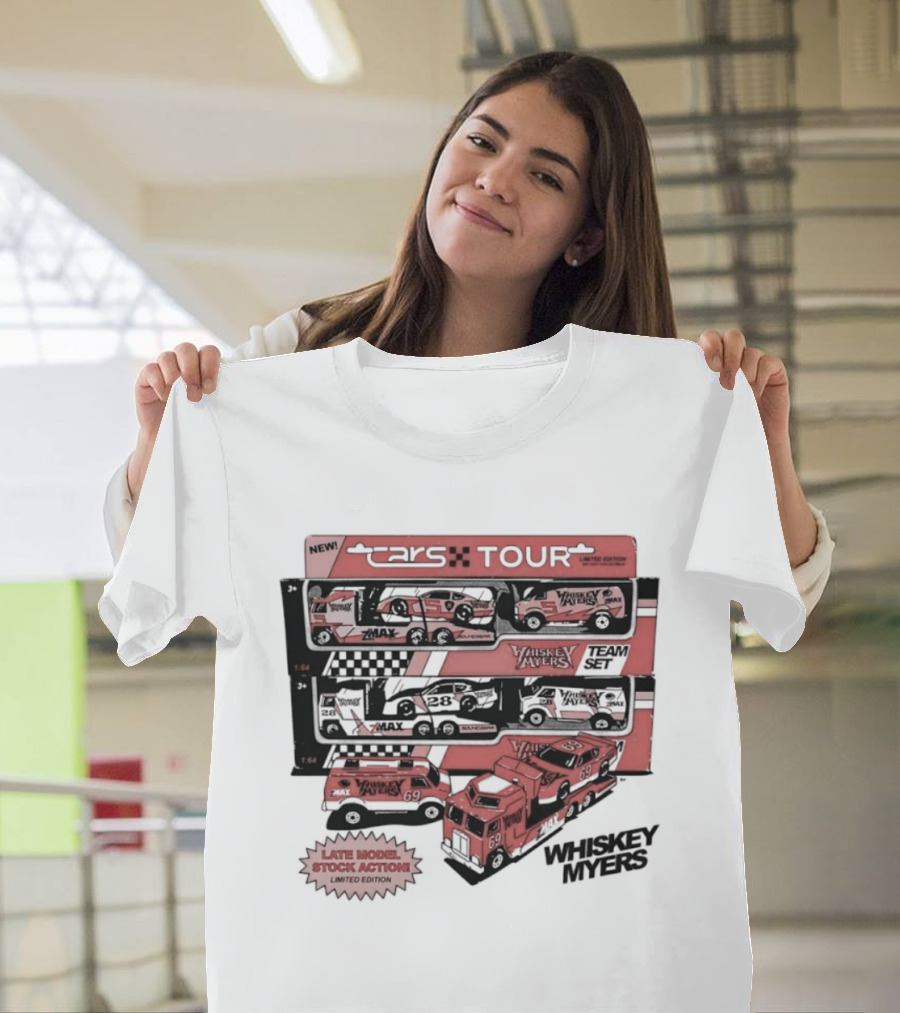 Whiskey Myers 2026 Cars Tour New Edition Racing Truck And Trailer T-Shirt