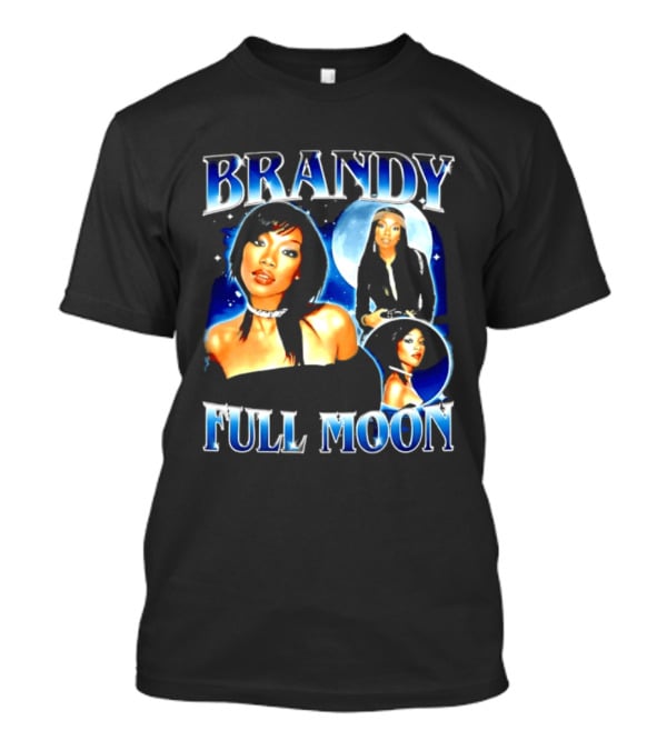 Brandy Full Moon Y2K R&B Music T-Shirt