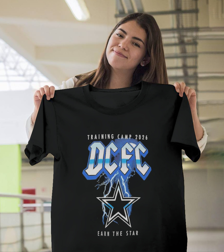 Dallas Cowboys DCFC Training Camp 2026 Earn The Star T-Shirt